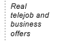 Job, telework and business. Useful links.. Fair work, freelance job vacancies, work at home, home business ideas